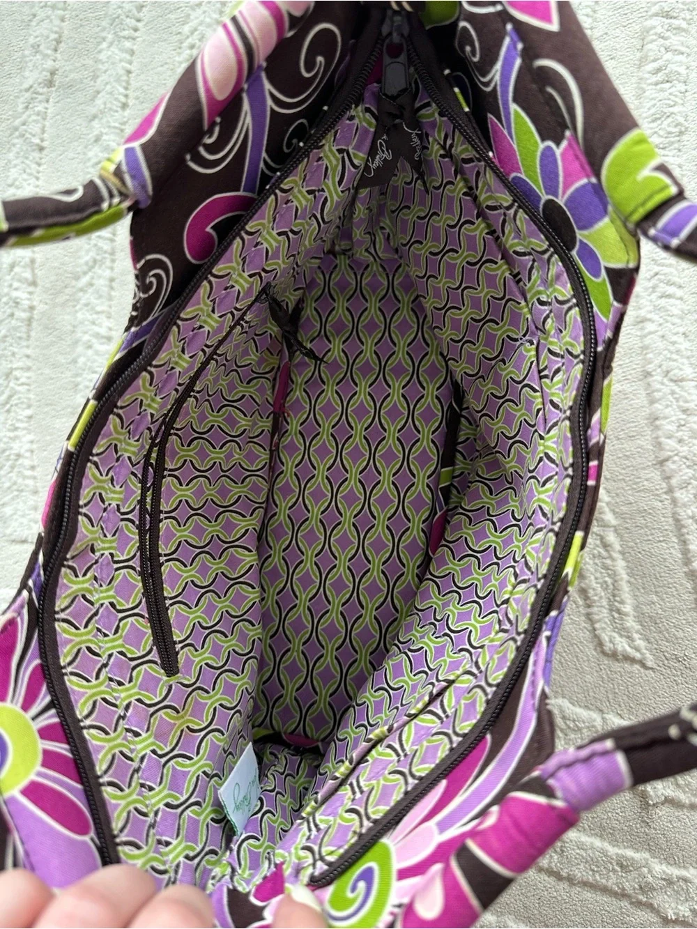 Vera Bradley | Purple Punch Gabby Handbag
